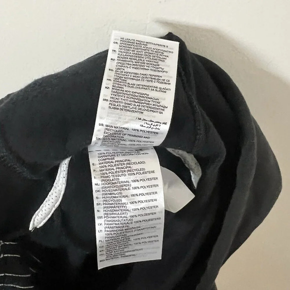 Adidas NWT Mens 3 Stripe Black White Hoodie H09262 M - Picture 11 of 14